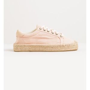 ISO Soludos Pink Platform Espadrille Sneaker 6.5-8